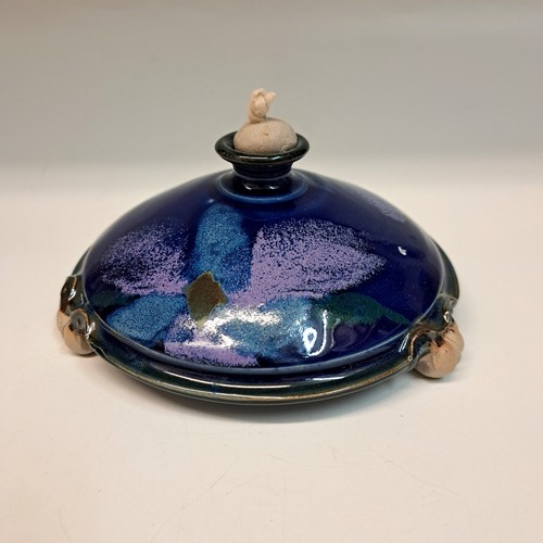 #231112 Oil Lamp Cobalt Blue $16.50 at Hunter Wolff Gallery